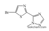 Molecular Structure of 1014983-33-5 (5-(5-Bromothiazol-2-yl)-1-methyl-1H-[1,2,4]triazole)